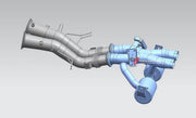 VALVED EXHAUST X PIPE CATBACK MUFFLER WITH DOWNPIPE for LAMBORGHINI TEMERARIO 4.0T 2025 + FORZA PERFORMANCE Custom Fit

Set includes:

Catted or Catless Downpipe
X Pipe
Muffler with Valves
Exhaust Tips
Valve Control Box with Remote Control (you may also reuse your factory exhaust valve motors)
Material: Stainless Steel (Can be made of Titanium)

Production time: 10-15 days