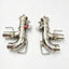 VALVED EXHAUST SYSTEM STRAIGHT PIPES WITH Z FRONT PIPE for FERRARI ROMA V8 3.9T 2020+ FORZA PERFORMANCE Custom Fit

Set includes:

Z Front Pipe
Straight Pipes
Valves
Material: Stainless Steel (Can be made of Titanium)

Production time: 10-15 days
