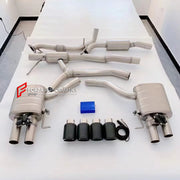VALVED MUFFLER EXHAUST CATBACK for AUDI RS5 B9 2.9T 2017+

Valved exhaust has remote controlled valves - allowing a switch between an aggressive loud sports sound and a sound that is closer to the OEM sound

Set includes:

Resonated Mid Pipe with Flex Pipe

Valved Bypass Muffler


Material: Stainless Steel (can be made in Titanium)

Optional: We can offer downpipe and catless downpipe

NOTE: Professional installation is required.

Why “Contact Us for Pricing”?

We don’t display fixed prices because our goal