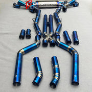 VALVED MUFFLER EXHAUST CATBACK X PIPE for BMW X5 G05 M50i 2019+ X6 G06 M60i 2020+ 4.4T N63

Valved exhaust has remote controlled valves - allowing a switch between an aggressive loud sports sound and a sound that is closer to the OEM sound

Set includes:

Center Pipes with X Pipe
Valved Bypass Muffler

Valve Electronic Remote Control

Factory exhaust tips must be reused

Material: Stainless steel (for an extra cost we can make titanium)

Optional: We can offer downpipe and catless downpipe

NOTE: Profession