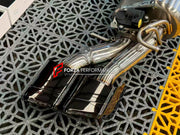 VALVED MUFFLER EXHAUST CATBACK for MERCEDES BENZ AMG CLS63 W218 FACELIFT 2015 - 2018