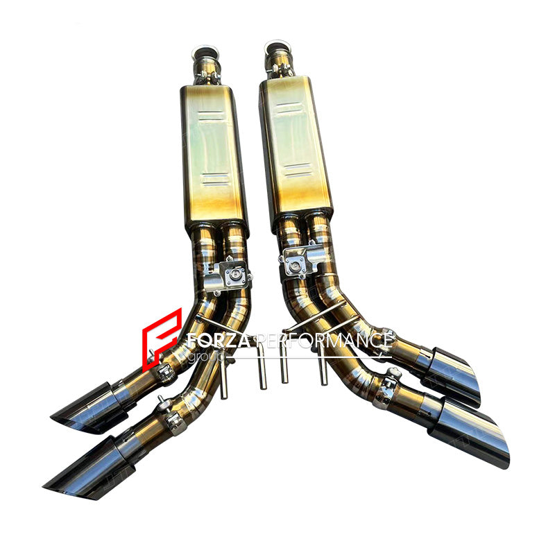VALVED MUFFLER EXHAUST CATBACK for MERCEDES BENZ AMG G63 W465 4.0T 2025+

Set includes:

Valved Bypass Muffler

Exhaust Tips
Electronic Remote Valve Control

Material: Titanium / Stainless Steel

Optional:We can offer downpipe and catless downpipe

NOTE: Professional installation is required.

Why “Contact Us for Pricing”?

We don’t display fixed prices because our goal is to offer you the most competitive deal possible. Product costs often decrease over time, and by requesting a quote, you’ll receive our m