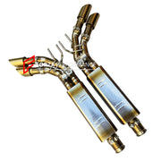 VALVED MUFFLER EXHAUST CATBACK for MERCEDES BENZ AMG G63 W465 4.0T 2025+

Set includes:

Valved Bypass Muffler

Exhaust Tips
Electronic Remote Valve Control

Material: Titanium / Stainless Steel

Optional:We can offer downpipe and catless downpipe

NOTE: Professional installation is required.

Why “Contact Us for Pricing”?

We don’t display fixed prices because our goal is to offer you the most competitive deal possible. Product costs often decrease over time, and by requesting a quote, you’ll receive our m