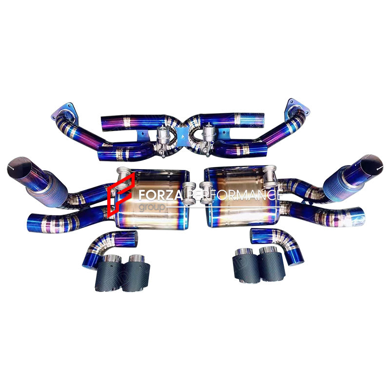 VALVED EXHAUST CATBACK MUFFLER for PORSCHE 911 991.1 CARRERA S 3.4T 3.8T 2011 - 2015

Set includes:


Valved Bypass X pipe
Muffler Exhaust
Exhaust Tips`
Electronic Valve Remote Control

Material: Stainless steel (for an extra cost we can make titanium)

Optional: We can offer downpipe and catless downpipe

Production time: 15 days

FEATURES:

Engineered Digital prototyping using 3D CAD design software, each car model chassis has been 3D laser scanned in the factory
Factory run all test cars on Italian 1200H
