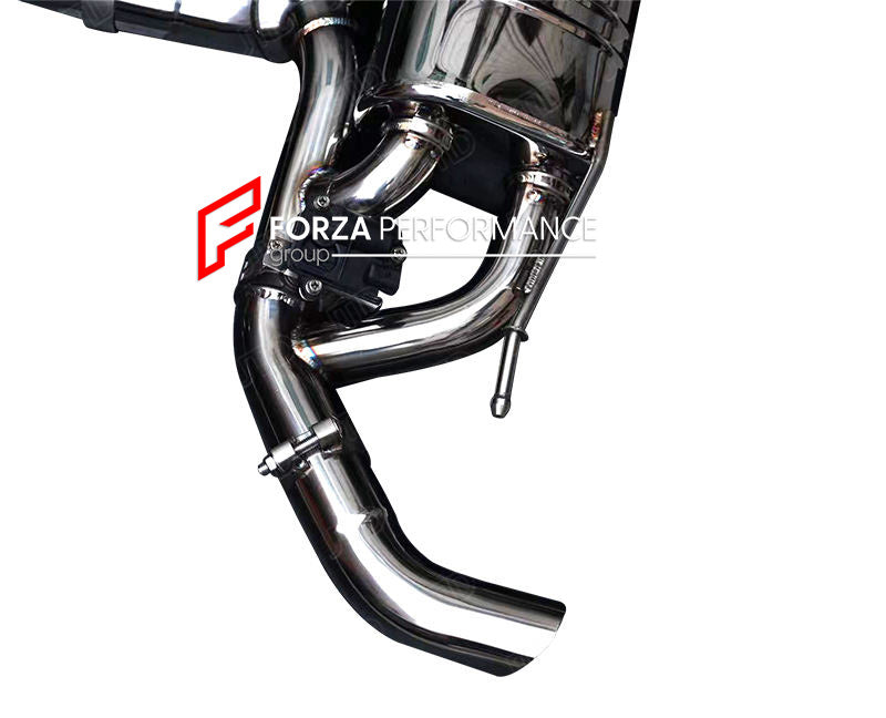 EXHAUST DOWNPIPE for MERCEDES BENZ V167 GLE 450 4MATIC 2019+

Set includes:

Single Midpipe with Flexpipe

Valved Bypass Mufflers


Production time: 15 working days

Material: Stainless Steel (can be made in Titanium)

Optional:&nbsp;We can offer downpipe and catless downpipe

NOTE: Professional installation is required.

FEATURES:

Engineered Digital prototyping using 3D CAD design software, each car model chassis has been 3D laser scanned in the factor
Factory run all test cars on Italian 1200HP Dyno mach