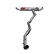 EXHAUST DOWNPIPE for MERCEDES BENZ V167 GLE 450 4MATIC 2019+

Set includes:

Single Midpipe with Flexpipe

Valved Bypass Mufflers


Production time: 15 working days

Material: Stainless Steel (can be made in Titanium)

Optional:&nbsp;We can offer downpipe and catless downpipe

NOTE: Professional installation is required.

FEATURES:

Engineered Digital prototyping using 3D CAD design software, each car model chassis has been 3D laser scanned in the factor
Factory run all test cars on Italian 1200HP Dyno mach