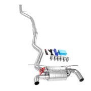 Aggressive Sporty Sound Valved Resonated Exhaust System with Muffler for BMW F32 F33 420i 428i 425i 430i 2013 - 2020 (Engine:2.0)

Set include:

Resonated Mid Pipe
Valved Muffler

Valve Control Box with Remote Control

Material: Stainless Steel

Production time: 15 working days

More options available for an additional EXTRA cost :

DOWNPIPES with HEAT PROTECTION
Can make that catback in Titanium material

NOTE:&nbsp;Professional installation is required

FEATURES:

Engineered Digital prototyping using 3D C