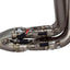 VALVED TITANIUM MOTORCYCLE EXHAUST SYSTEM for KAWASAKI ZX-4R ZX-4RR

Set include:

Header
4-1 Merge Collector
Resonator
Mid Pipe

Aprox Weight: 5 kg (11 lbs)

Material: Titanium + Stainless Steel

NOTE:&nbsp;Professional installation is required.

FEATURES:

Engineered Digital prototyping using 3D CAD design software, each car model chassis has been 3D laser scanned in the factor
Factory run all test cars on Italian 1200HP Dyno machine, to make the best performance design of exhaust
CNC bending machine accu