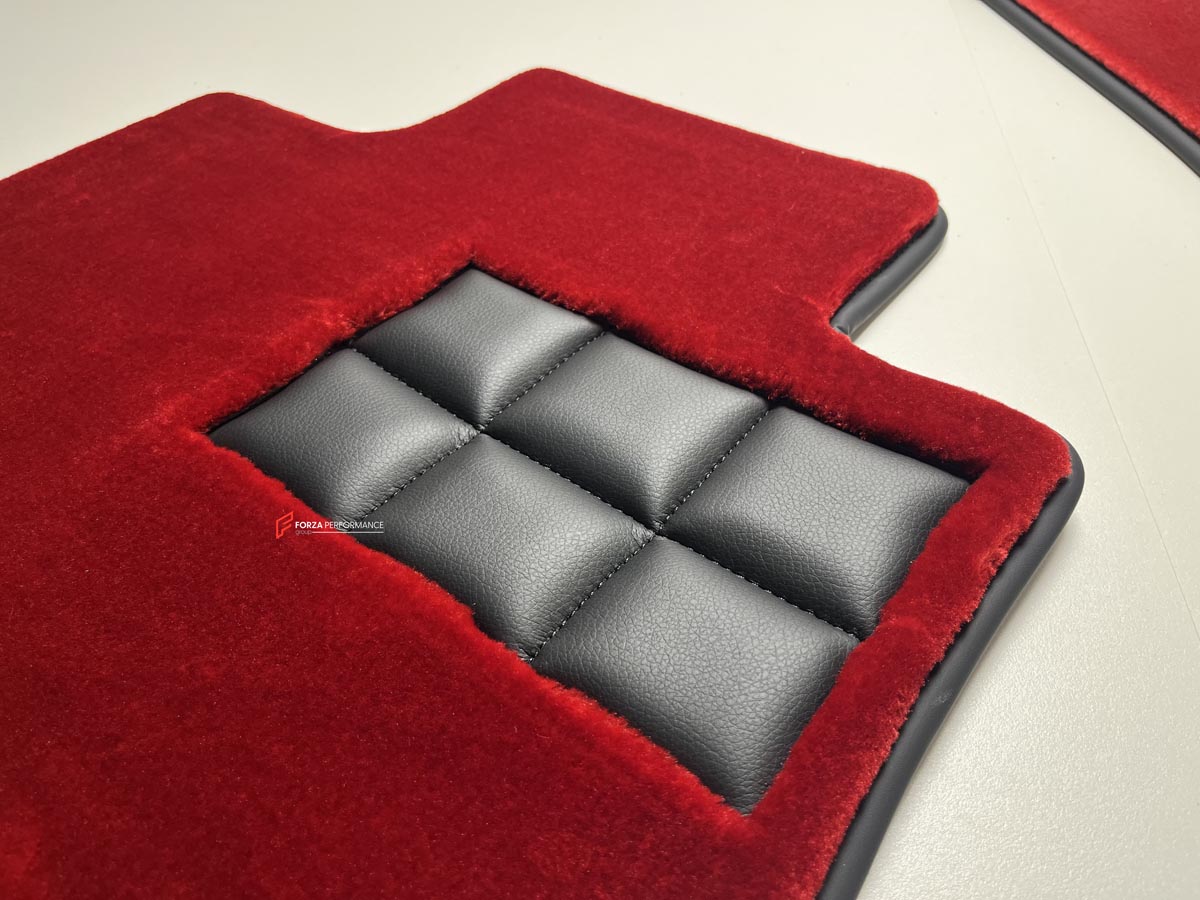 VELOUR FLOOR MATS for ROLLS ROYCE PHANTOM DROPHEAD COUPE 2002 - 2016
Set includes:

Floor Mats
Material: Velour
