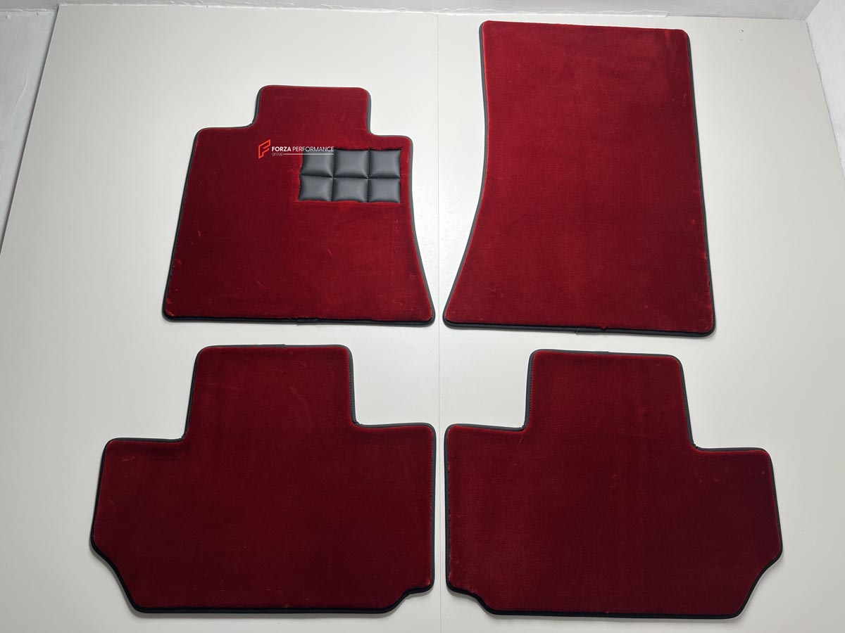 VELOUR FLOOR MATS for ROLLS ROYCE PHANTOM DROPHEAD COUPE 2002 - 2016
Set includes:

Floor Mats
Material: Velour