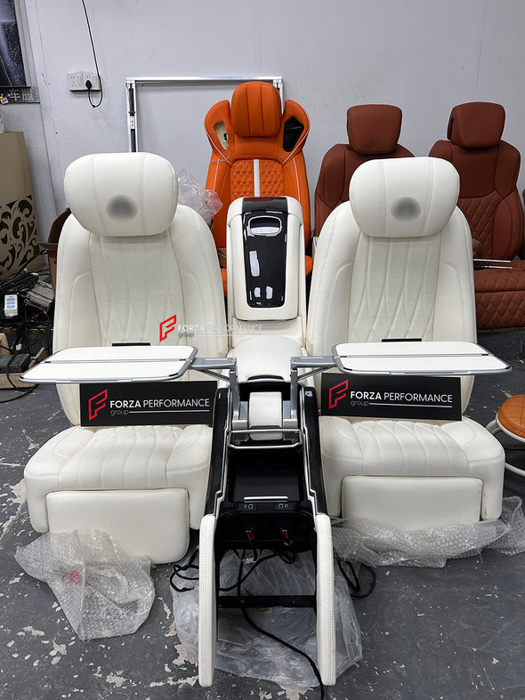 LUXURY INTERIOR PREMIUM CAR SEATS FOR MERCEDES BENZ G CLASS W464 W463A W463

Forza Performance ideal car seats - a new engineering product.

PERFECT COMFORT: On the back seats with smooth electric adjustment, you will always find a comfortable position for your back, pneumatic massage, ventilation and heating, original door panel control.

Fit on :

-W463

-W464

-W463A

-W465

NOTE: Professional installation is required