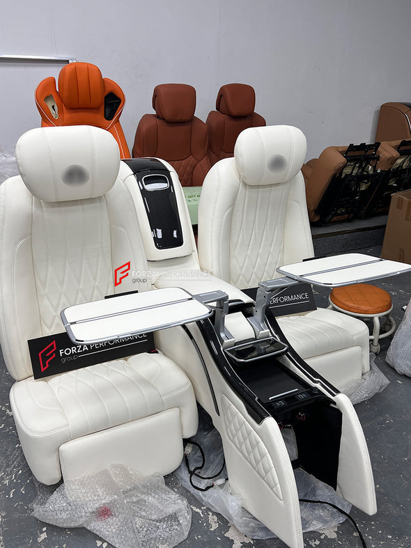 LUXURY INTERIOR PREMIUM CAR SEATS FOR MERCEDES BENZ G CLASS W464 W463A W463

Forza Performance ideal car seats - a new engineering product.

PERFECT COMFORT: On the back seats with smooth electric adjustment, you will always find a comfortable position for your back, pneumatic massage, ventilation and heating, original door panel control.

Fit on :

-W463

-W464

-W463A

-W465

NOTE: Professional installation is required