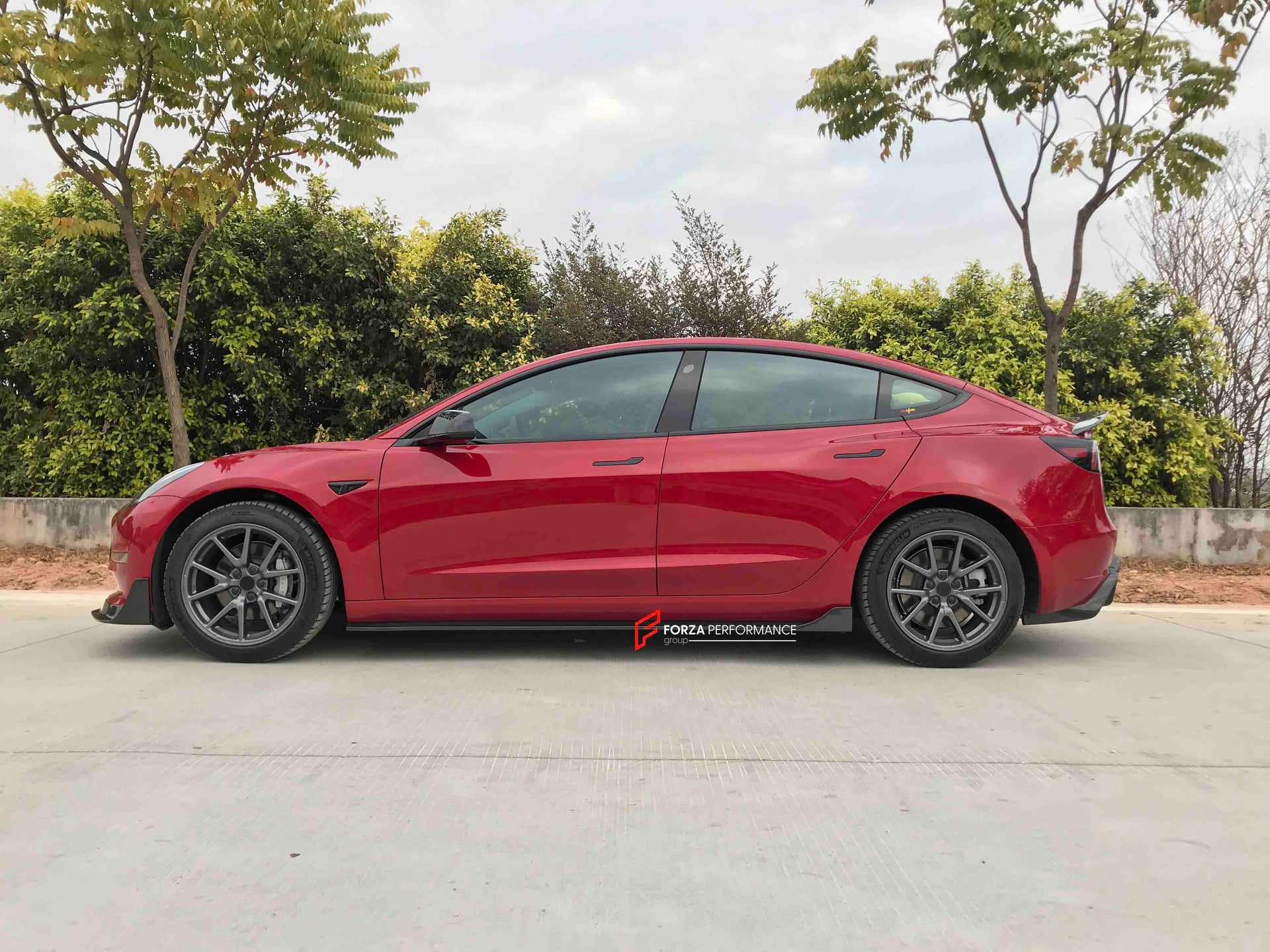 VORSTEINER DRY CARBON BODY KIT FOR TESLA MODEL 3 2016+