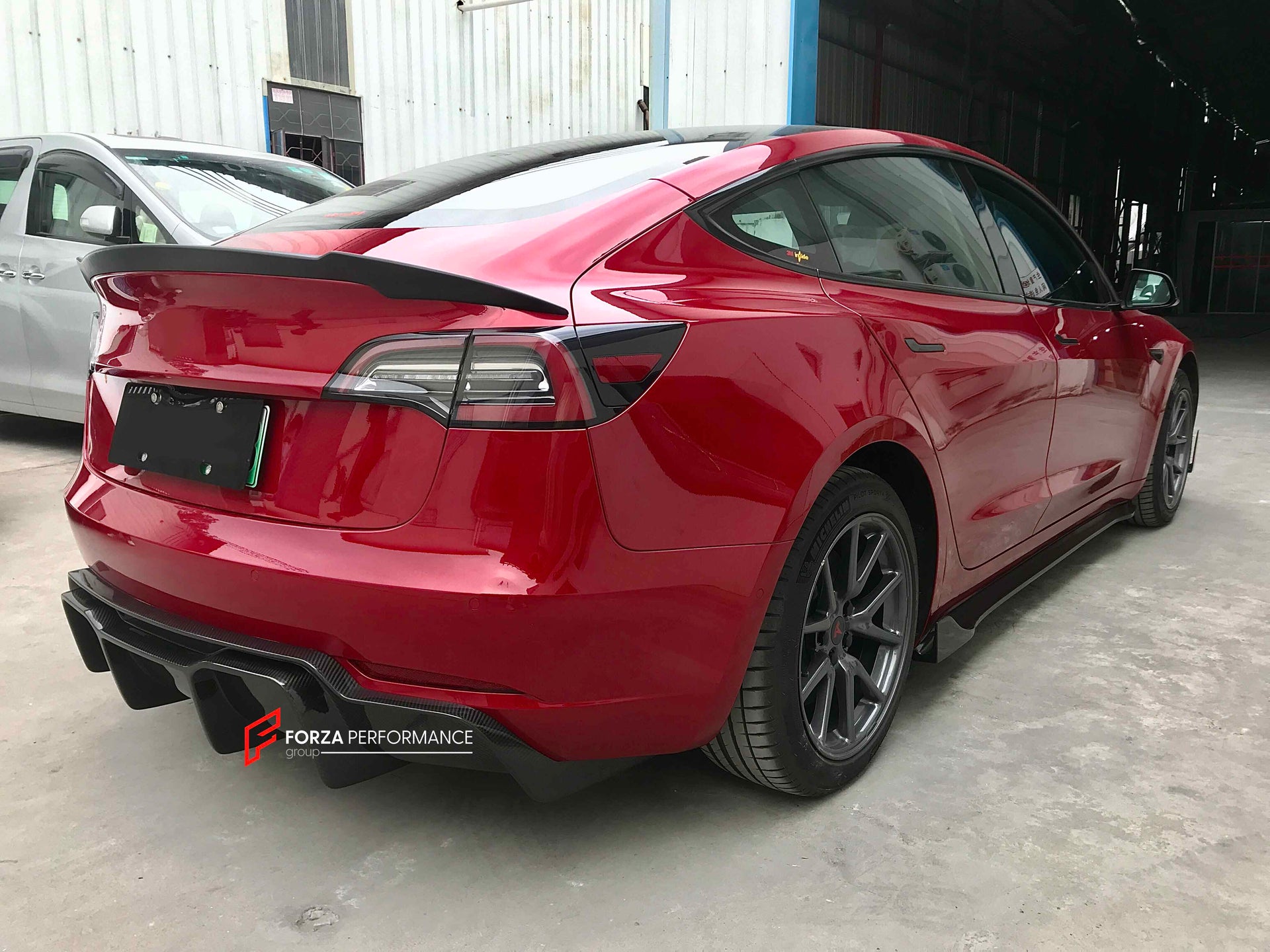 VORSTEINER DRY CARBON BODY KIT FOR TESLA MODEL 3 2016+