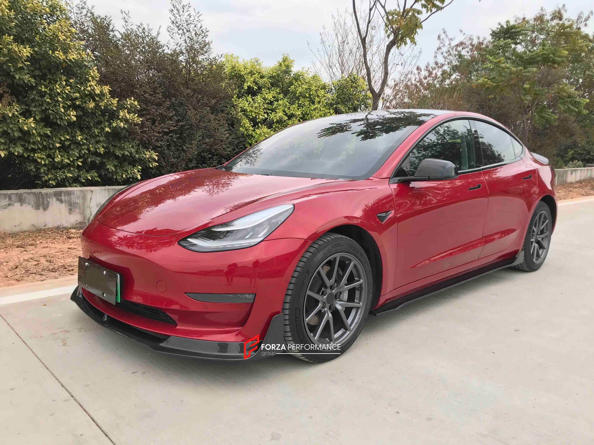 VORSTEINER DRY CARBON BODY KIT FOR TESLA MODEL 3 2016+