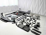 WIDE CARBON BODY KIT FOR BENTLEY BENTAYGA W12 2020+

Set includes:

Front bumper assembly
Hood / Bonnet
Carbon Mirror Covers
Front Fender Flares
Side Skirts
Roof Spoiler
Rear Spoiler
Rear Fender Flares
Rear Bumper Assembly

Rear Diffuser

Material: Dry carbon

NOTE: Professional installation is required.