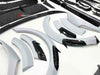 WIDE CARBON BODY KIT FOR BENTLEY BENTAYGA W12 2020+

Set includes:

Front bumper assembly
Hood / Bonnet
Carbon Mirror Covers
Front Fender Flares
Side Skirts
Roof Spoiler
Rear Spoiler
Rear Fender Flares
Rear Bumper Assembly

Rear Diffuser

Material: Dry carbon

NOTE: Professional installation is required.