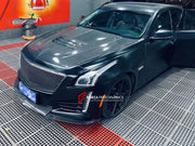 WIDE BODY KIT FOR CADILLAC CTSV 2013-2019  Set include:  Front Bumper assembly Front Fenders Hood/Bonnet Side Skirts Rear Diffuser Rear Spoiler