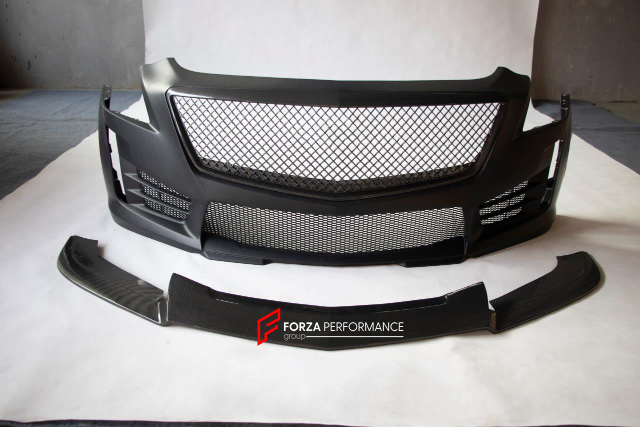 WIDE BODY KIT FOR CADILLAC CTSV 2013-2019  Set include:  Front Bumper assembly Front Fenders Hood/Bonnet Side Skirts Rear Diffuser Rear Spoiler