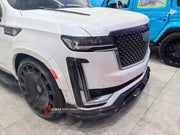 WIDE BODY KIT for CADILLAC ESCALADE 2021 - 2024

Set includes:


Front Lip
Front Grille Cover
Roof Spoiler
Rear Diffuser
Exhaust Tips

Material:Carbon Fiber

Note: Professional installation is required.

CONTACT US FOR PRICING