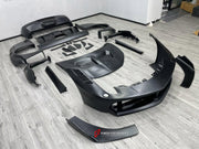 WIDE BODY KIT for FERRARI 458 ITALIA SPIDER 2009 - 2015 FORZA PERFORMANCE custom fit LB Style

Set includes:
Front Lip
Front Bumper Assembly
Hood Bonnet
Front Fenders
Fender Flares
Side Skirts
Rear Fenders
Rear Spoiler Wing
Rear Bumper Assembly
Rear Diffuser

Material: Plastic

NOTE: Professional installation is required.