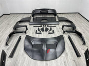 WIDE BODY KIT for FERRARI 458 ITALIA SPIDER 2009 - 2015 FORZA PERFORMANCE custom fit LB Style

Set includes:
Front Lip
Front Bumper Assembly
Hood Bonnet
Front Fenders
Fender Flares
Side Skirts
Rear Fenders
Rear Spoiler Wing
Rear Bumper Assembly
Rear Diffuser

Material: Plastic

NOTE: Professional installation is required.