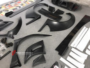 F430 car accessories FRP or carbon fiber front wheel archers rear wheel Eyebrow body kit For Ferrari F430 modificaion libertywalk LB style