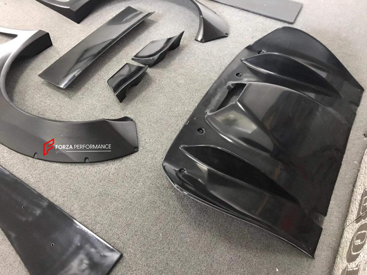 F430 car accessories FRP or carbon fiber front wheel archers rear wheel Eyebrow body kit For Ferrari F430 modificaion libertywalk LB style