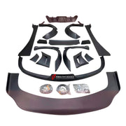 F430 car accessories FRP or carbon fiber front wheel archers rear wheel Eyebrow body kit For Ferrari F430 modificaion libertywalk LB style