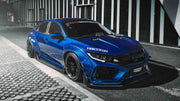 WIDE BODY KIT for HONDA CIVIC SEDAN HATCHBACK FC FK 2015 - 2022

Set includes:

Front Lip
Front Bumper Assembly

Hood / Bonnet

Front Fenders
Side Skirts

Rear Fenders
Rear Wing Spoiler

Rear Bumper
Rear Diffuser

Material: Wet Carbon with Fiberglass

NOTE: Professional installation is required. Cutting front fenders and rear quarter panels is required. Dont fit to the Type R.

Why “Contact Us for Pricing”?

We don’t display fixed prices because our goal is to offer you the most competitive deal possible. P