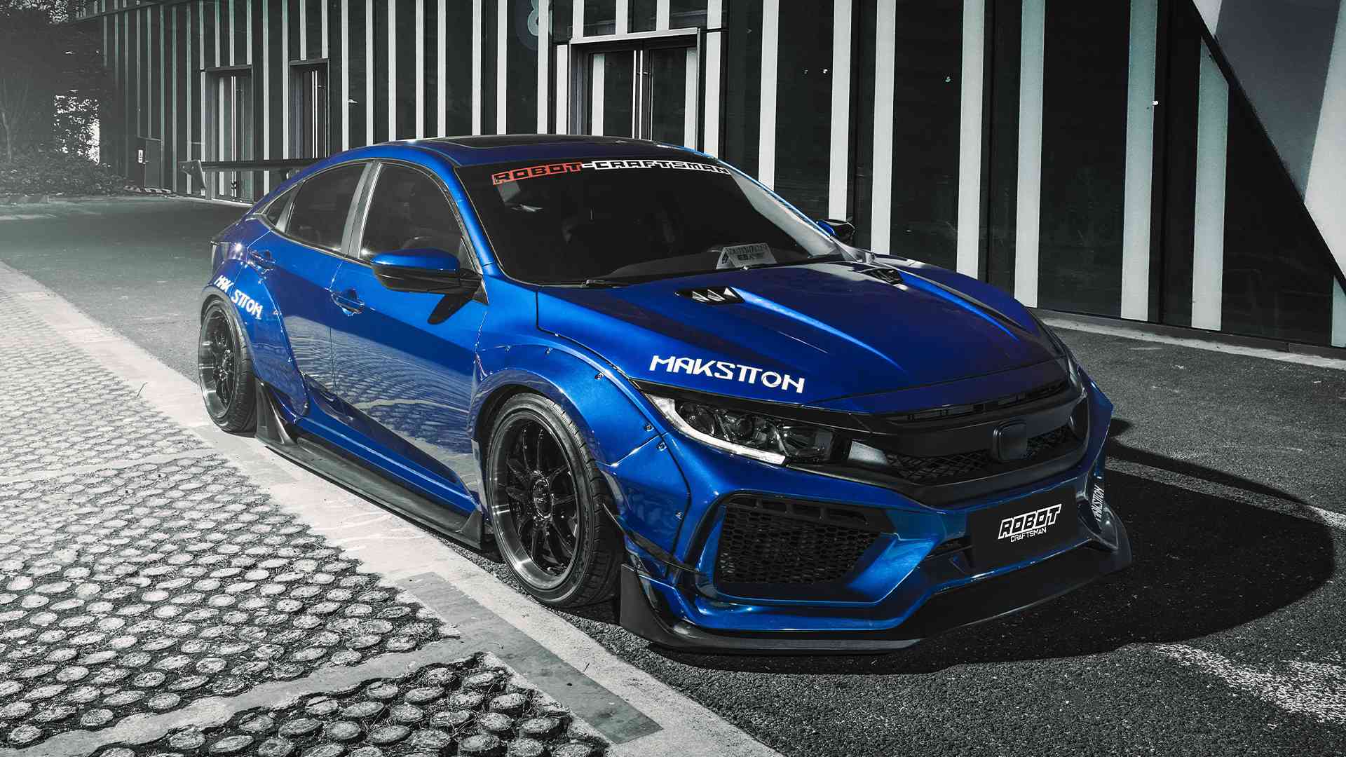 WIDE BODY KIT for HONDA CIVIC SEDAN HATCHBACK FC FK 2015 - 2022

Set includes:

Front Lip
Front Bumper Assembly

Hood / Bonnet

Front Fenders
Side Skirts

Rear Fenders
Rear Wing Spoiler

Rear Bumper
Rear Diffuser

Material: Wet Carbon with Fiberglass

NOTE: Professional installation is required. Cutting front fenders and rear quarter panels is required. Dont fit to the Type R.

Why “Contact Us for Pricing”?

We don’t display fixed prices because our goal is to offer you the most competitive deal possible. P