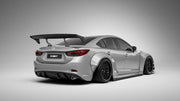 WIDE BODY KIT for MAZDA 6 ATENZA GJ GL 2015 - 2018

Set includes:

Front Lip
Front Bumper Assembly

Hood / Bonnet

Front Fenders
Side Skirts

Rear Fenders
Rear Wing Spoiler
Rear Trunk Spoiler
Rear Diffuser

Material: Wet Carbon with Fiberglass

NOTE:&nbsp;Professional installation is required.&nbsp;

Why “Contact Us for Pricing”?

We don’t display fixed prices because our goal is to offer you the most competitive deal possible. Product costs often decrease over time, and by requesting a quote, you’ll receiv