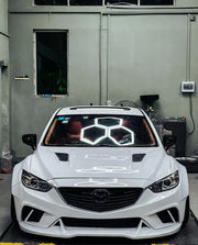 WIDE BODY KIT for MAZDA 6 ATENZA GJ GL 2015 - 2018

Set includes:

Front Lip
Front Bumper Assembly

Hood / Bonnet

Front Fenders
Side Skirts

Rear Fenders
Rear Wing Spoiler
Rear Trunk Spoiler
Rear Diffuser

Material: Wet Carbon with Fiberglass

NOTE:&nbsp;Professional installation is required.&nbsp;

Why “Contact Us for Pricing”?

We don’t display fixed prices because our goal is to offer you the most competitive deal possible. Product costs often decrease over time, and by requesting a quote, you’ll receiv