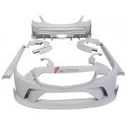WIDE BODY KIT for MERCEDES BENZ C-CLASS W205 2014 - 2021

Set Include:

Front Bumper
Fenders
Side Skirts
Rear Spoiler
Rear Bumper
Exhaust tips (stainless steel)
Material: CFRP

Note: Professional installation is required.