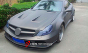 WIDE BODY KIT for MERCEDES BENZ AMG SL63 R230 2009 - 2012

Set includes:

Front Bumper
Front Lip
Hood
Front Fenders
Side Skirts
Rear Fenders
Rear Bumper
Rear Diffuser
Trunk Spoiler

Material: Plastic

NOTE: Very Professional installation is required