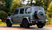 WIDE BODY KIT for MERCEDES BENZ G CLASS W463A W464 W465 2019+

Set includes:

Front Lip
Front Bumper Assembly
Front Bumper Trims and Meshes
Grille Frame
Grille
Headlight Cover
Fenders
Fender Meshes
Rear Bumper Assembly
Rear Bumper Trims and Meshes
Rear Diffuser

Material: Plastic

NOTE: Professional installation is required.

Why “Contact Us for Pricing”?

We don’t display fixed prices because our goal is to offer you the most competitive deal possible. Product costs often decrease over time, and by request