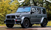 WIDE BODY KIT for MERCEDES BENZ G CLASS W463A W464 W465 2019+

Set includes:

Front Lip
Front Bumper Assembly
Front Bumper Trims and Meshes
Grille Frame
Grille
Headlight Cover
Fenders
Fender Meshes
Rear Bumper Assembly
Rear Bumper Trims and Meshes
Rear Diffuser

Material: Plastic

NOTE: Professional installation is required.

Why “Contact Us for Pricing”?

We don’t display fixed prices because our goal is to offer you the most competitive deal possible. Product costs often decrease over time, and by request