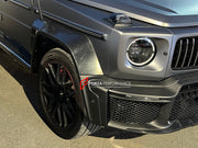 WIDE BODY KIT for MERCEDES BENZ G CLASS W463A W464 W465 2019+

Set includes:

Front Lip
Front Bumper Assembly
Front Bumper Trims and Meshes
Grille Frame
Grille
Headlight Cover
Fenders
Fender Meshes
Rear Bumper Assembly
Rear Bumper Trims and Meshes
Rear Diffuser

Material: Plastic

NOTE: Professional installation is required.

Why “Contact Us for Pricing”?

We don’t display fixed prices because our goal is to offer you the most competitive deal possible. Product costs often decrease over time, and by request