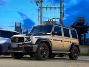 WIDE BODY KIT for MERCEDES BENZ G CLASS W463A W464 W465 2019+

Set includes:

Front Lip
Front Bumper Assembly
Front Bumper Trims and Meshes
Grille Frame
Grille
Headlight Cover
Fenders
Fender Meshes
Rear Bumper Assembly
Rear Bumper Trims and Meshes
Rear Diffuser

Material: Plastic

NOTE: Professional installation is required.

Why “Contact Us for Pricing”?

We don’t display fixed prices because our goal is to offer you the most competitive deal possible. Product costs often decrease over time, and by request