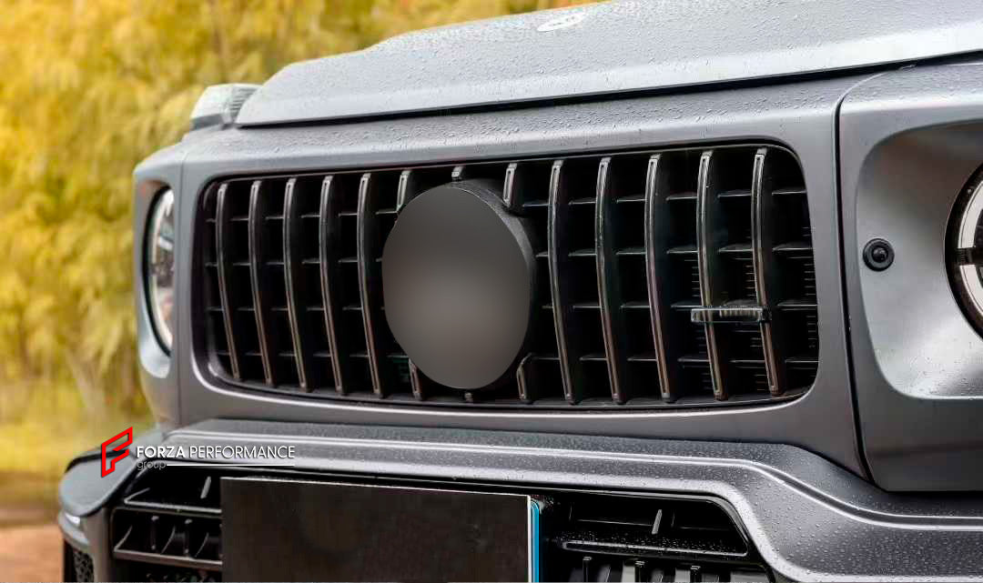 WIDE BODY KIT for MERCEDES BENZ G CLASS W463A W464 W465 2019+

Set includes:

Front Lip
Front Bumper Assembly
Front Bumper Trims and Meshes
Grille Frame
Grille
Headlight Cover
Fenders
Fender Meshes
Rear Bumper Assembly
Rear Bumper Trims and Meshes
Rear Diffuser

Material: Plastic

NOTE: Professional installation is required.

Why “Contact Us for Pricing”?

We don’t display fixed prices because our goal is to offer you the most competitive deal possible. Product costs often decrease over time, and by request