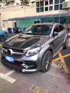 WIDE BODY KIT for MERCEDES-BENZ GLE COUPE C292 2015 - 2019  Set includes: Front bumper assembly Front fenders Side skirts Rear bumper assembly Rear fender flares Spoiler Muffler tips
