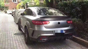 WIDE BODY KIT for MERCEDES-BENZ GLE COUPE C292 2015 - 2019  Set includes: Front bumper assembly Front fenders Side skirts Rear bumper assembly Rear fender flares Spoiler Muffler tips