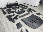 WIDE BODY KIT for NISSAN GT-R R35 2007+ FORZA PERFORMANCE custom fit LB Style

Set includes:
Front Lip
Front Bumper Assembly
Hood Bonnet
Front Fenders
Fender Flares
Side Skirts
Rear Fenders
Rear Spoiler Wing
Rear Bumper Assembly
Rear Diffuser

Material: Plastic

NOTE: Professional installation is required.