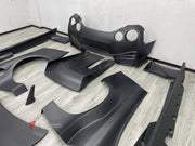 WIDE BODY KIT for NISSAN GT-R R35 2007+ FORZA PERFORMANCE custom fit LB Style

Set includes:
Front Lip
Front Bumper Assembly
Hood Bonnet
Front Fenders
Fender Flares
Side Skirts
Rear Fenders
Rear Spoiler Wing
Rear Bumper Assembly
Rear Diffuser

Material: Plastic

NOTE: Professional installation is required.