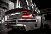 WIDE BODY KIT for PORSCHE 911 997 2004 - 2013 FORZA PERFORMANCE custom fit Tiganism Style

Set includes:
Front Lip
Front Bumper Assembly
Hood Bonnet
Front Fenders
Side Skirts
Rear Fender Flares
Rear Spoiler Wing
Rear Bumper
Rear Diffuser

Material: Plastic

NOTE: Professional installation is required.