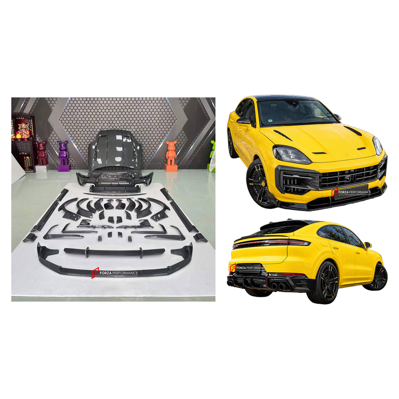 WIDE BODY KIT for PORSCHE CAYENNE COUPE E4 9Y3.2 2024+