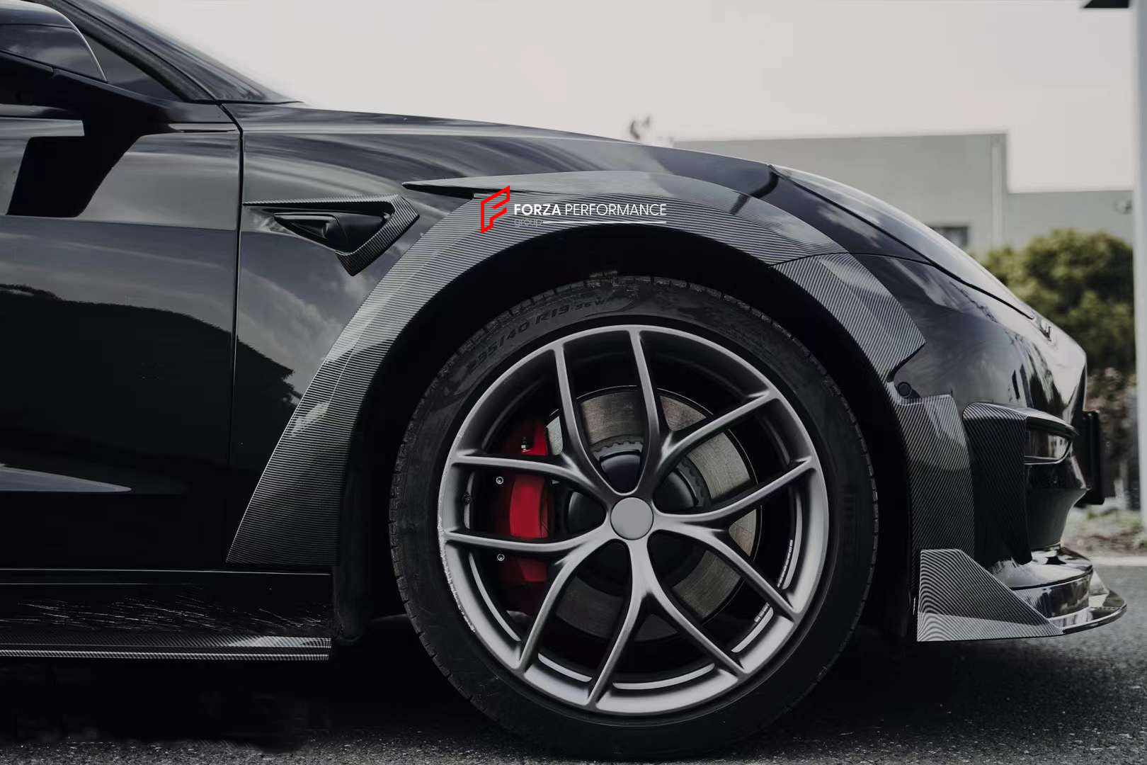 WIDE CARBON BODY KIT FOR TESLA MODEL 3 2016+ – Forza Performance Group