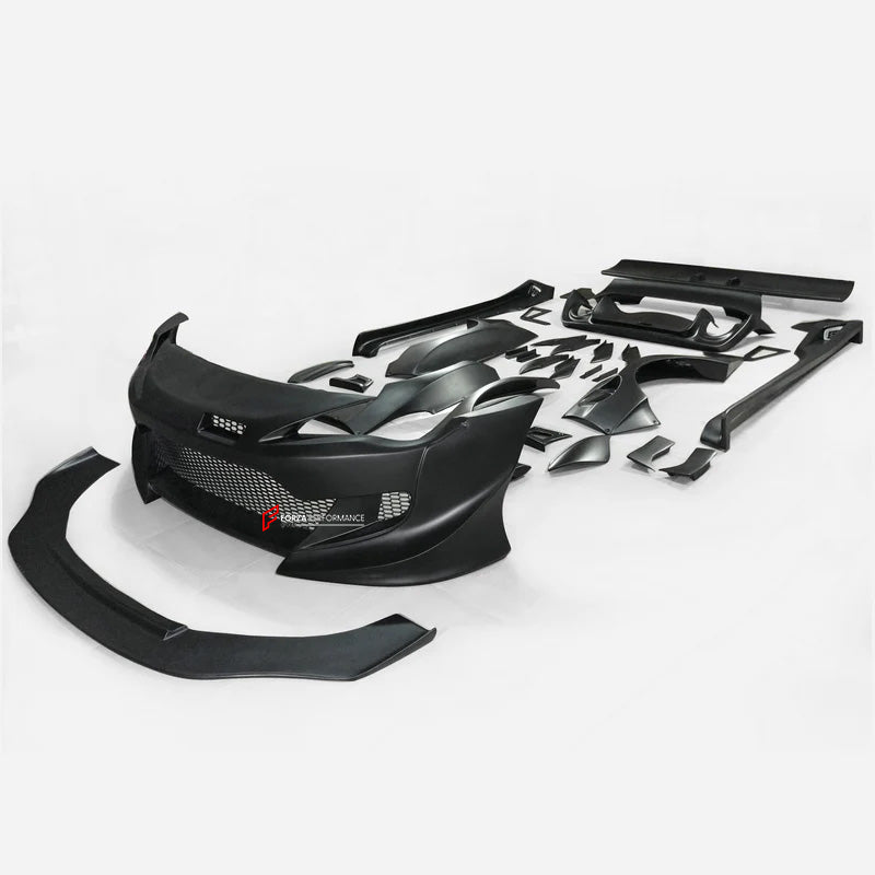 WIDE BODY KIT for TOYOTA GT86 ZN6 SUBARU BRZ ZC6 2012 - 2020

Set includes:

Front Lip
Front Bumper Assembly

Front Bumper Canards
Front Wide Fenders

Side Skirts

Rear Wide Fenders
Rear Spoiler

Rear Diffuser

Material: Fiberglass

NOTE:&nbsp;Professional installation is required.

Why “Contact Us for Pricing”?

We don’t display fixed prices because our goal is to offer you the most competitive deal possible. Product costs often decrease over time, and by requesting a quote, you’ll receive our most up-to-d