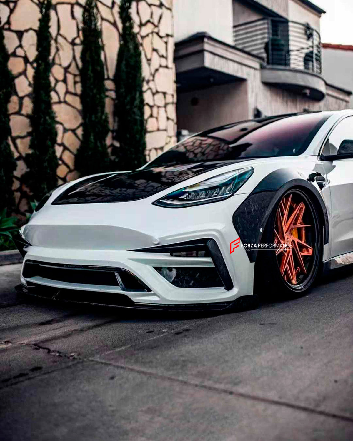 WIDE CARBON BODY KIT for TESLA MODEL 3 2016+

Set includes:

Hood / Bonnet
Front Bumper

Side Fenders
Side Skirts
Rear Bumper


Material: Carbon

Note: Professional installation is required

Contact us for pricing