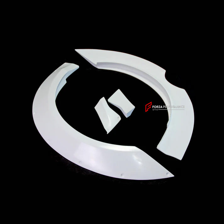 WIDE FRONT FENDER FLARES for PORSCHE CAYMAN 987.2 2009 - 2013
Set includes:

Front Fender Flares
Material: Fiberglass

NOTE: Professional installation is required.

Why “Contact Us for Pricing”?
We don’t display fixed prices because our goal is to offer you the most competitive deal possible. Product costs often decrease over time, and by requesting a quote, you’ll receive our most up-to-date price on market.

SECURED PAYMENT METHODS 
PayPal (+4.4% fee)
Visa / Mastercard / American Express (through PayPal)
